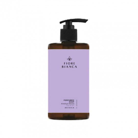 FIORE BIANCA parfumuotas skystas muilas Amethyst Bloom, 450 ml