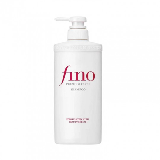 SHISEIDO Fino Premium Touch plaukų šampūnas pažeistiems plaukams, 550 ml