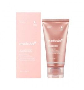 MEDICUBE Collagen Night Wrapping Mask tepama naktinė veido kaukė, 75 ml