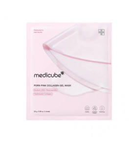 Medicube Pink Collagen Hydrogel Face Mask, 1 pc × 28 g