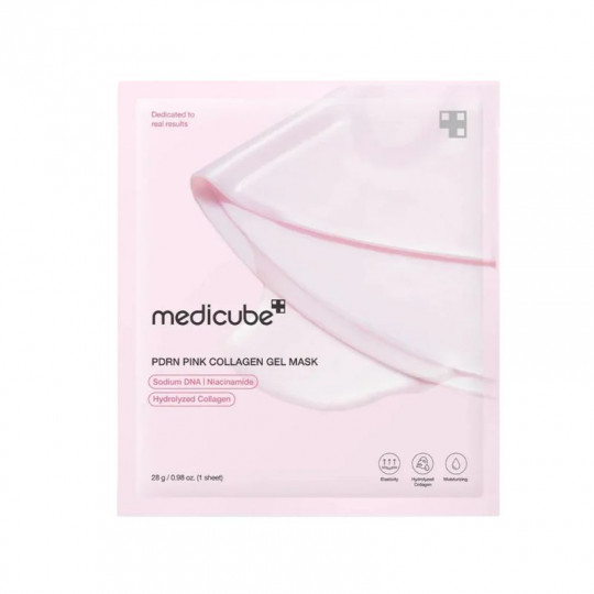 Medicube Pink Collagen Hydrogel Face Mask, 1 pc × 28 g