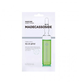 Missha Mascure Solution Sheet Mask, Madecassoside, 28 ml