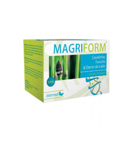 MAGRIFORM 20 pakelių lieknėjimui, riebalų deginimui (laisvinantis efektas) asiūklis, senna, pankolis, čilmedis, taškuotoji mėt
