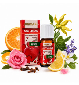 AROMA'SAULES aroma composition of essential oils Love aroma, 10 ml