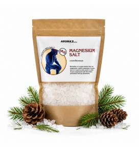 Aroma'Saules natural bath salt with conifers, 1 kg