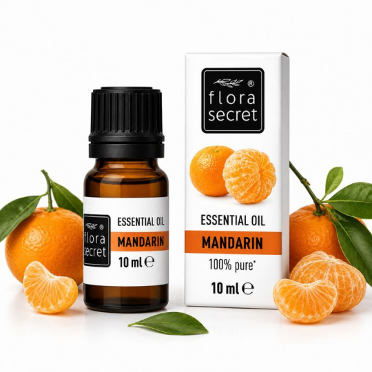 FLORA SECRET mandarinų eterinis aliejus, 10 ml