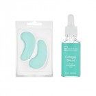 IDC INSTITUTE veido priežiūros rinkinys Hyaluronic Acid (padeliai, kolageno serumas)