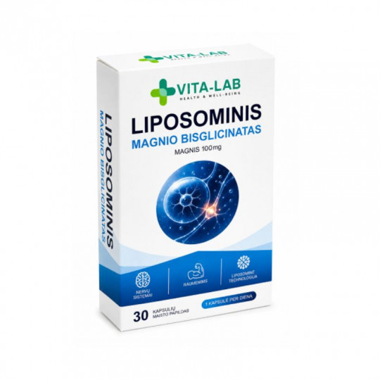 VITA-LAB Liposominis Magnio bisglicinatas N30