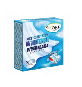 SMART wash baliklis užuolaidoms sašetėse, 3x40 g