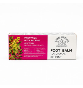HERBAL TRADITIONS balzamas kojoms Venotonik su durlės ekstraktu, 75 ml