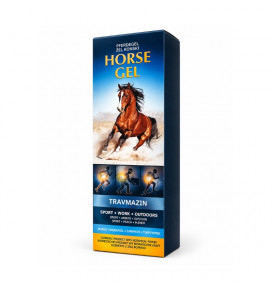 HORSE GEL gelis kūnui su kvapiųjų kalizijų ir kiparisų ekstraktais, 100 ml
