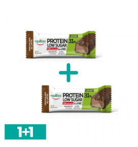 Equilibra Protein 31% Low Sugar Milk Chocolate bar, 35g