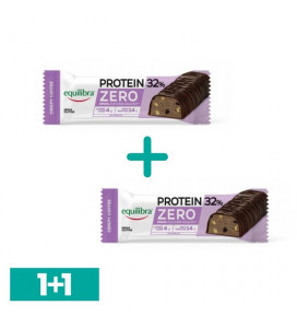 EQUILIBRA baltyminis batonėlis "Protein 32% Zero" kavos skonio, 45 g