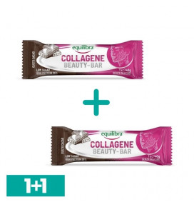 EQUILIBRA kolageno batonėlis su kakava, 40 g