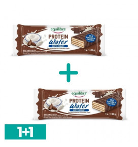 EQUILIBRA baltyminis vaflis su jogurtu, 35 g