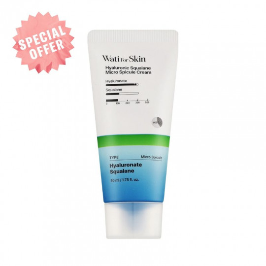 WATI FOR SKIN Bakuchiol Heartleaf CICA Microshot Cream, 50 ml