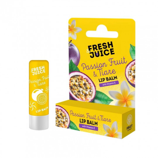 Fresh Juice Lip Balm Passion Fruit & Tiare, 3.6 g