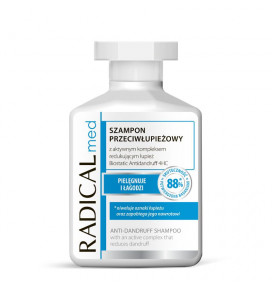 RADICAL MED plaukų šampūnas nuo pleiskanų, 300 ml