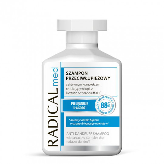 RADICAL MED plaukų šampūnas nuo pleiskanų, 300 ml
