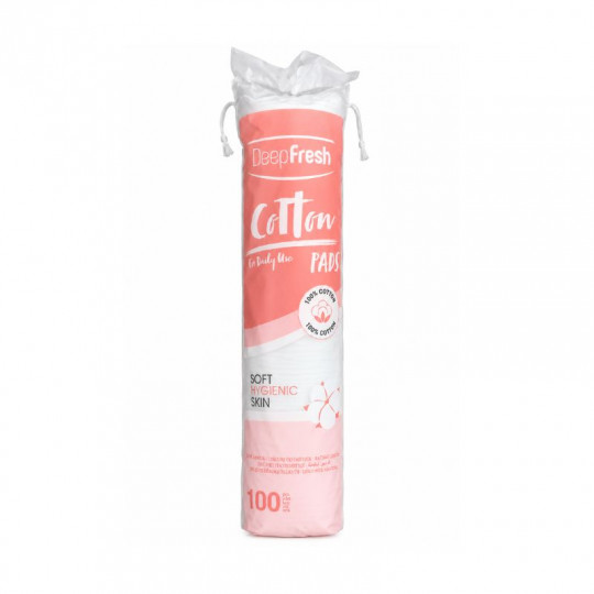 DEEP FRESH cotton pads, 100 pcs.