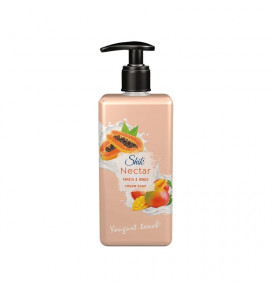 Shik Nectar Creamy Liquid Soap with Papaya & Mango, 450 ml