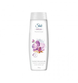 SHIK Deluxe dušo gelis su orchidėja ir migdolų pieneliu, 400 g