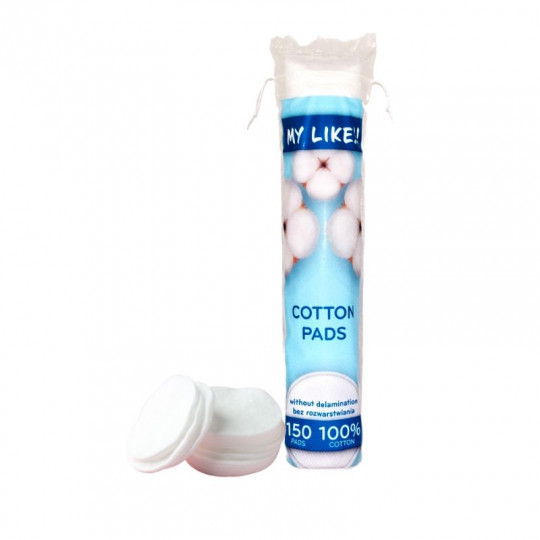 MY LIKE cotton pads, 150 pcs.