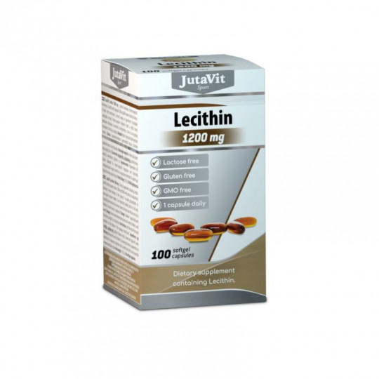 Lecithin 100 capsules, 1200 mg