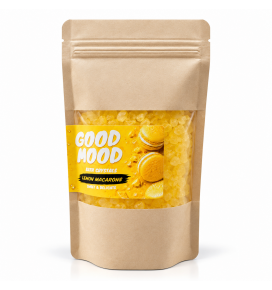 GOOD MOOD vonios druska Lemon Macarons, 500 g