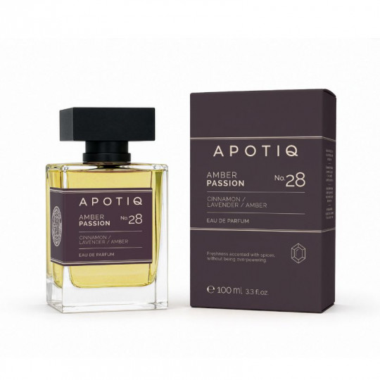 APOTIQ parfumuotas vanduo vyrams Amber Passion No.28, 100 ml