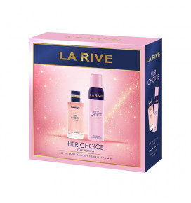 LA RIVE rinkinys Her choice mot.(p/v 100 ml+ deo 150 ml)
