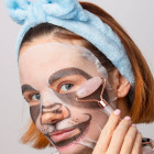 SELFIE PROJEKT Cleansing Sheet Face Mask, BravePanda, 15 ml