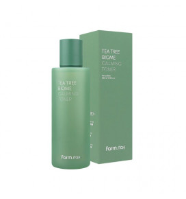 FARMSTAY TEA TREE BIOME CALMING veido toneris su žaliaja arbata, 200 ml