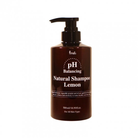 PRRETI Balancing Natural Shampoo Lemon, 500 ml
