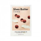 MISSHA Airy Fit Sheet Mask Shea Butter veido kaukė su taukmedžiu, 19 g