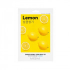 Missha Airy Fit Sheet Mask Lemon veido kaukė su citrina, 19 g