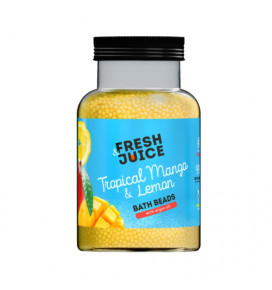 FRESH JUICE vonios perlai Tropical Mango & Lemon, 450 g