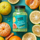 Fresh Juice Bath Beads Yuzu & Mandarin, 450 g