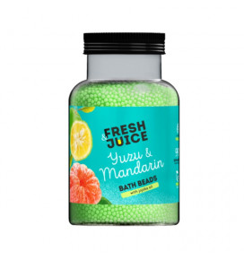 FRESH JUICE vonios perlai Yuzu & Mandarin, 450 g