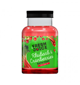 Fresh Juice Bath Foam Rhubarb & Cranberries, 550 ml
