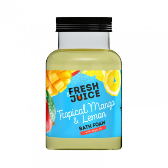 FRESH JUICE vonios putos Tropical Mango & Lemon, 550 ml