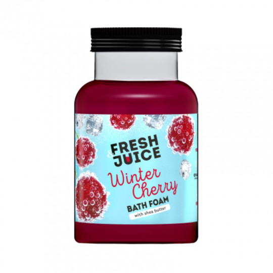 Fresh Juice Bath Foam Winter Cherry, 550 ml