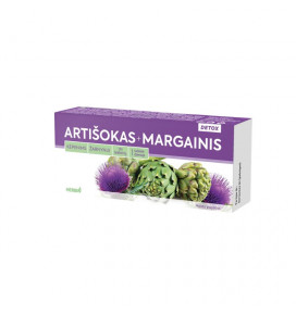 Artichoke + Milk Thistle 30 tablets HERBIN DETOX