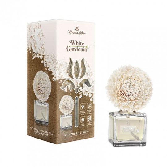 BLOOM AT HOME namų kvapas 30 dienų White Gardenia 100 ml