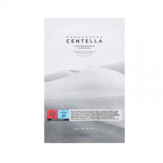 SKIN1004 MADAGASCAR CENTELLA Tone Brightening veido kaukė, 25 ml