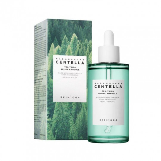SKIN1004 MADAGASCAR CENTELLA Tea-Trica raminamoji veido ampulė, 100 ml