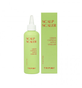 TRIMAY Green Capsule Apple Vinegar galvos skalpo šveitiklis, 180 g