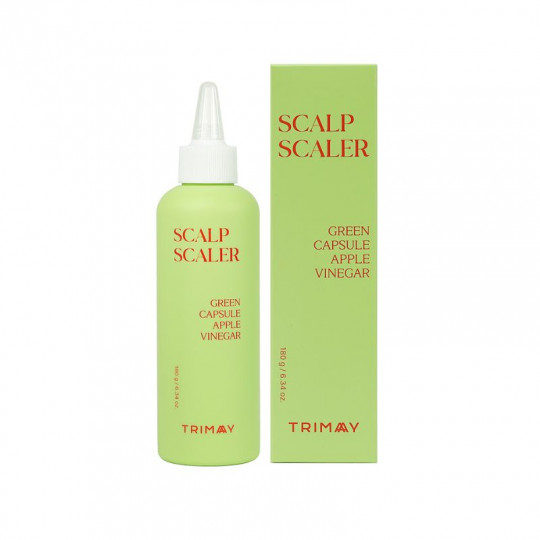 TRIMAY Green Capsule Apple Vinegar Scalp Scaler, 180g