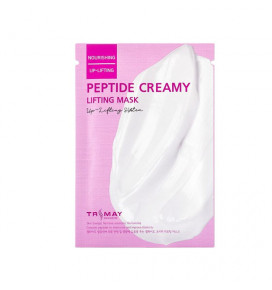 TRIMAY Peptide Creamy Lifting lakštinė veido kaukė su peptidais, 35 ml