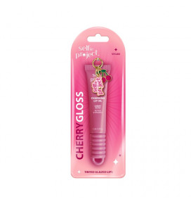 SELFIE PROJECT aliejus lūpoms su atspalviu Cherry Gloss, 12 ml